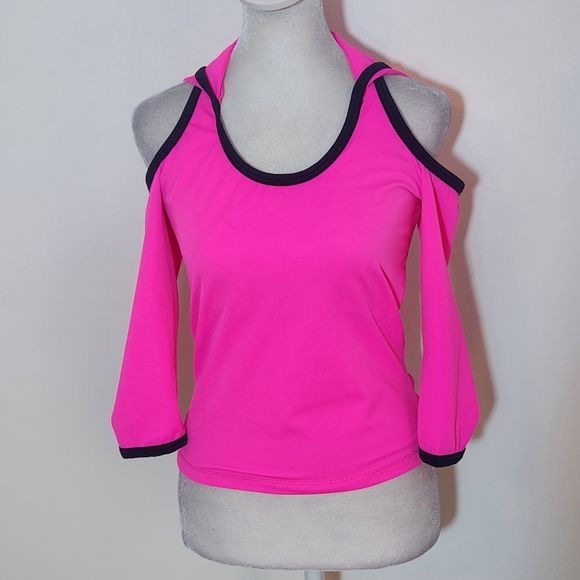 Balera Pink and Black Dance Costume Set Hip Hop Jazz Size Adult Medium - Picture 2 of 13